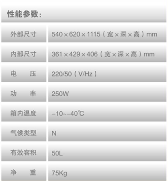 中科都菱-25/-40℃低温保存箱 MDF-40V278W