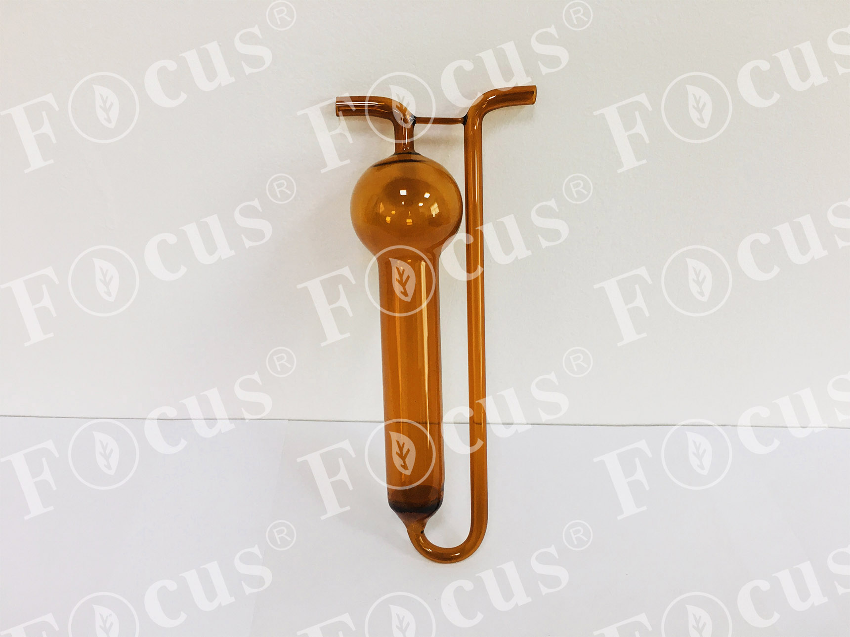 葵花 U形多孔玻板吸收管（棕） 玻璃仪器